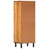 vidaXL Highboard 15.7"x13"x43.3" Solid Wood Acacia