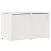 vidaXL Kitchen Cabinet White 41.73 x 21.65 x 25.20 in Solid Pine Wood