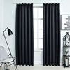 vidaXL Blackout Curtains with Hooks 2 pcs Anthracite 55.1x88.6"