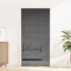 vidaXL Insect Door Curtain Dark Gray 39.4"x78.7" Bamboo