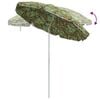 vidaXL Beach Parasol Camouflage 161 x 193 cm Polyester