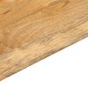 vidaXL Table Top 63"x11.8"x1.5" Rectangular Solid Wood Mango