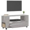 vidaXL TV Cabinet Grey Sonoma Engineered Wood Medium Stylish TV Cabinet
