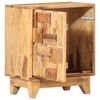 vidaXL Bedside Cabinet Acacia Wood Solid Acacia Wood 15.7x11.8x19.7 in