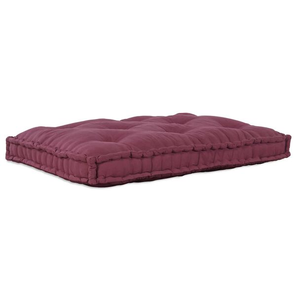 vidaXL Sofa Cushion Maroon 47.24 x 31.50 x 4.72 in Fabric