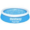 Bestway Inflatable Pool Blue PVC, Polyester mesh 72 in Collapsible