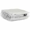vidaXL Plant Cover Transparent and white PVC 9.8 x 16.4 ft Foldable