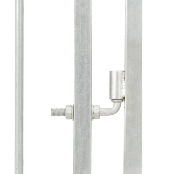 vidaXL Outdoor Dog Kennel with Roof 177.2"x59.1"x78.7"