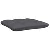 vidaXL Garden Lounge Set Black, Anthracite