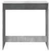 vidaXL Bar Table Concrete grey Engineered wood Tall Durable Bar Table