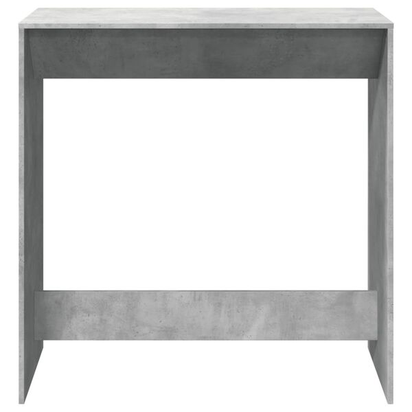 vidaXL Bar Table Concrete grey Engineered wood Tall Durable Bar Table
