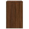 vidaXL Nesting Coffee Table Brown Oak Engineered wood