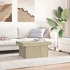 vidaXL Coffee Table Sonoma oak Engineered wood Medium Coffee Table