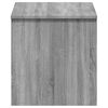 vidaXL Coffee Table Grey Sonoma Engineered Wood Standard Sliding Top