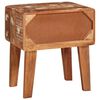 vidaXL End Tables Brown 15.75 x 12.60 x 18.11 in Solid Reclaim Wood