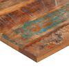 vidaXL Table Top Multicolor Solid reclaimed wood 23.6 x 23.6 in Durable