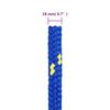 vidaXL Boat Rope Blue 0.71 " 328.1 ' Polypropylene