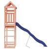 vidaXL Outdoor Playset Brown, Blue Solid Douglas Fir wood, Polypropylene