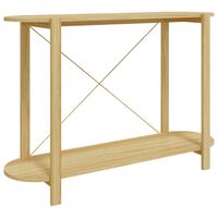 vidaXL Console Table 43.3"x15"x29.5" Engineered Wood