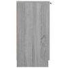 vidaXL Shoe Cabinet Grey Sonoma Engineered Wood Medium Doors