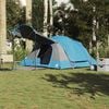 vidaXL Family Tent Tunnel 8-Person Blue Waterproof