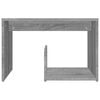 vidaXL Side Table Grey Sonoma Engineered Wood Side Table Rectangular