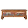 vidaXL TV Cabinet Multicolor Reclaimed teak wood Medium TV Cabinet