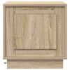 vidaXL Bedside Cabinet 2 pcs Sonoma Oak 17.32 x 13.58 x 17.72 in