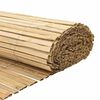 vidaXL Bamboo Fence Brown 157.5" x 49.2" bamboo