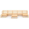 vidaXL Garden Lounge Set Natural wood Solid pine wood Modular