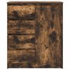 vidaXL Sideboard Smoked Oak Engineered Wood Medium Sideboard