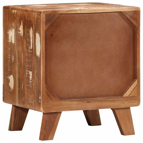 vidaXL Bedside Cabinet Multicolour Solid reclaimed wood Small