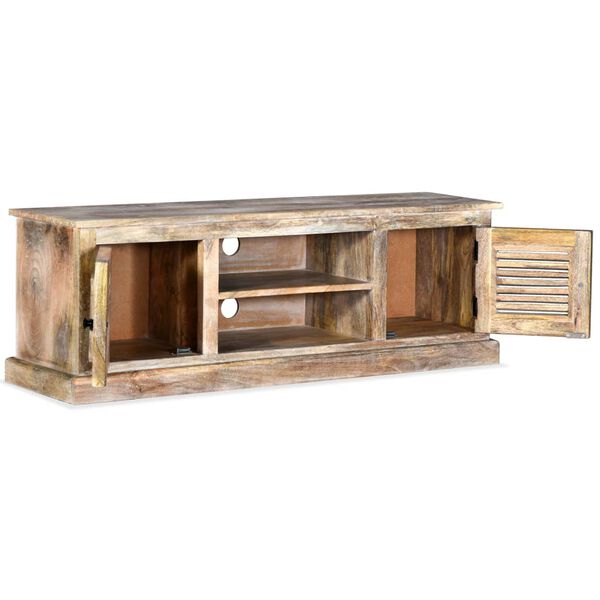 vidaXL TV Cabinet Rustic TV Cabinet Rectangular Rustic Doors