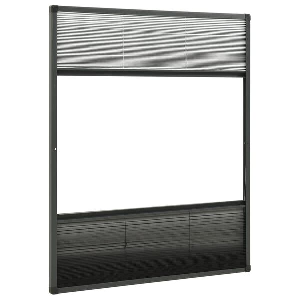 vidaXL Window Screen Anthracite, Black, White