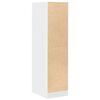 vidaXL Apothecary Cabinet White Engineered wood 11.8 x 16.1 x 46.5 in