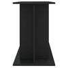 vidaXL Aquarium Stand Black Engineered wood Large Storage