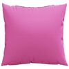 vidaXL Throw Pillows 4 pcs Pink 23.6" x 23.6" fabric