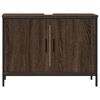 vidaXL Bathroom Sink Cabinet Brown Oak Engineered wood