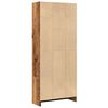 vidaXL Bookcase Old wood Engineered wood 23.6 x 9.4 x 56.3 in Bookcase