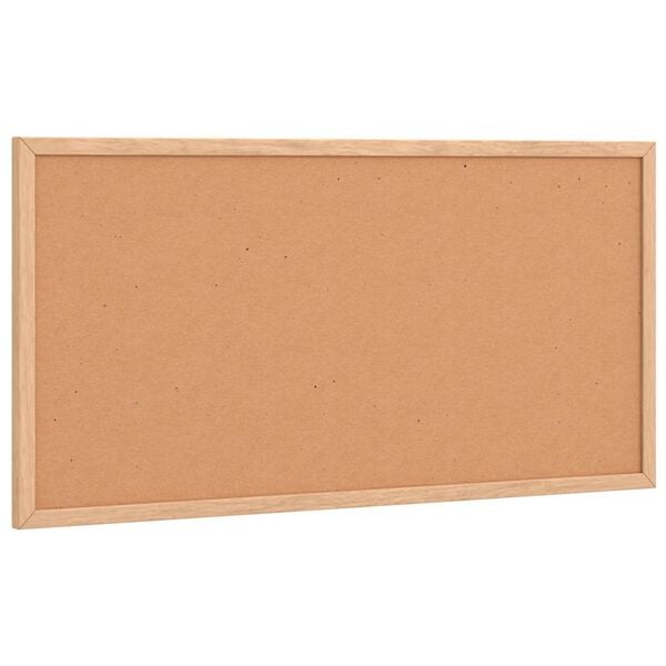 vidaXL Cork Board with Solid Pine Wood Frame 23.6x11.8"