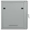 vidaXL Network Cabinet with Storage Gray 60 x 60 x 50 cm Steel