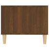 vidaXL Coffee Table Brown Oak Engineered Wood Standard Coffee Table