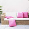 vidaXL Throw Pillows 4 pcs Pink 23.6" x 23.6" fabric