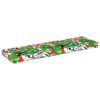 vidaXL Pallet Cushion for Bench Floral Multicolour 140 x 40 x 8 cm