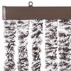 vidaXL Insect Curtain Brown and Beige 35.4x78.7" Chenille