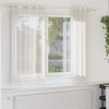 vidaXL Voile Curtains with Grommets 2 pcs Cream 55.1x55.1"