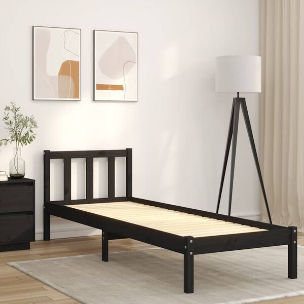 vidaXL Bed Slat Natural Pine Solid Pine Wood Twin Breathable Design