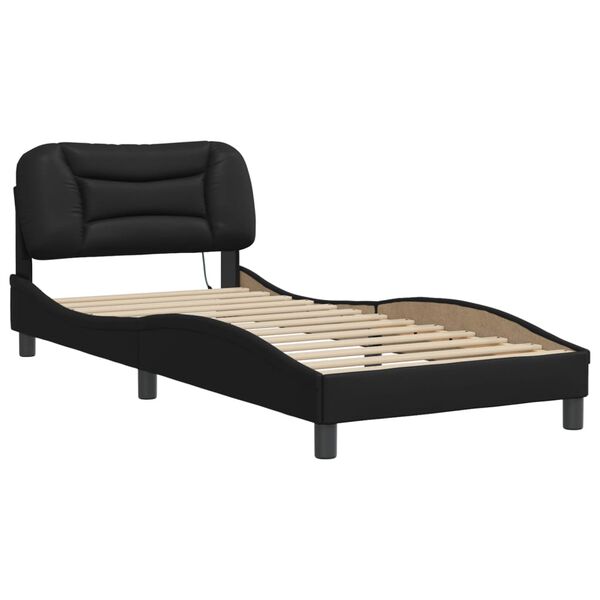 vidaXL Bed Frame Black