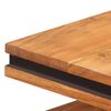 vidaXL Coffee Table Honey touch Solid Acacia wood 39.4x17.7x13.0 in