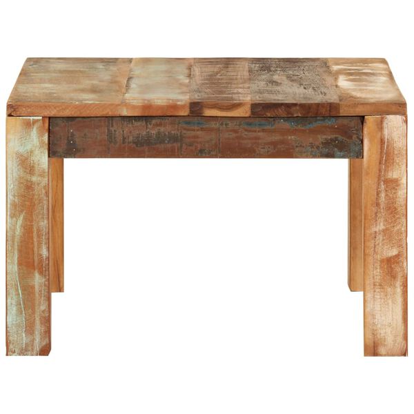 vidaXL Coffee Table Multicolor Solid reclaimed wood Small Durable